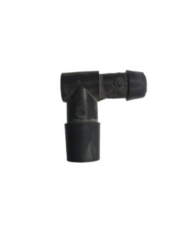 זווית 16 מ"מ שחור מבית טכנורם לניקוז אדניות ועציצים