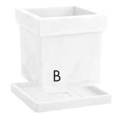 צלחת לעציץ תמיס קוואדרו ניקולי NICOLI איטליה - 40*40 ס