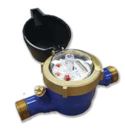 מד מים רב זרמי "1/2 1 עם פלט חשמלי ארד