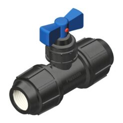 ברז קו דו כיווני לצינור בקוטר 25x25