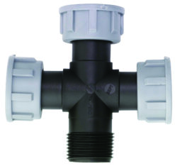 מחבר צלב "1 פנים/פנים/פנים/חוץ - תבליט