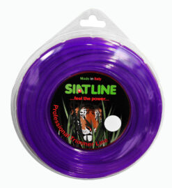 חוט לחרמש, עגול, 3.0 מ"מ - 60 מטר, סגול