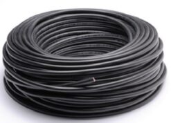כבל 2 גידים 1.5 מ"מ שחור (100 מטר)