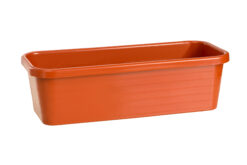 אדנית פלסטיק תפן 40 ס"מ - טרקוטה