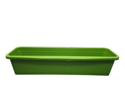 אדנית פלסטיק תפן 80 ס"מ גוון ירוק בהיר