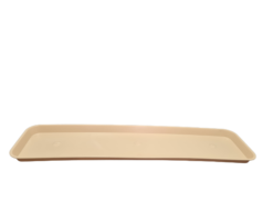 תחתית לאדנית פלסטיק תפן 80 ס"מ גוון בז'