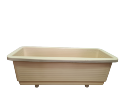 מיכל שתילה תפן 35*35*80 ס"מ - בז'